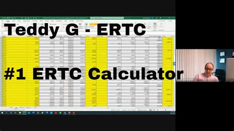 free ertc calculator excel