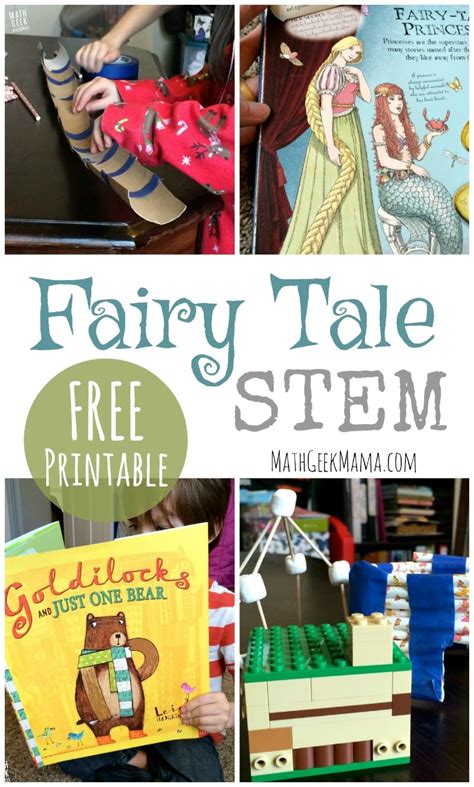 Free Fairytale Stem Printable