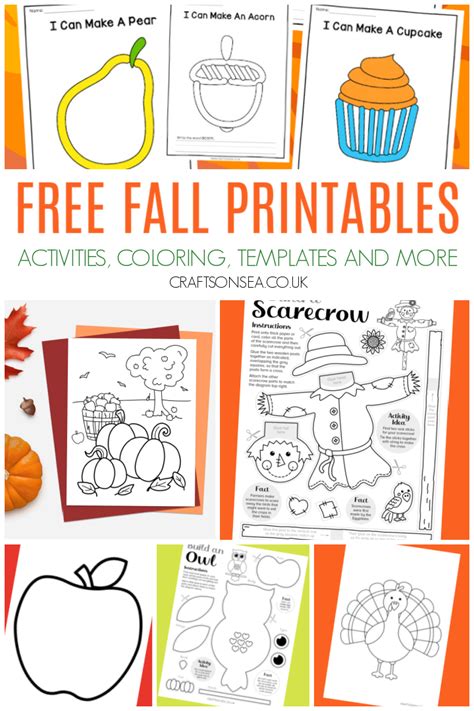 Free Fall Checked Printables