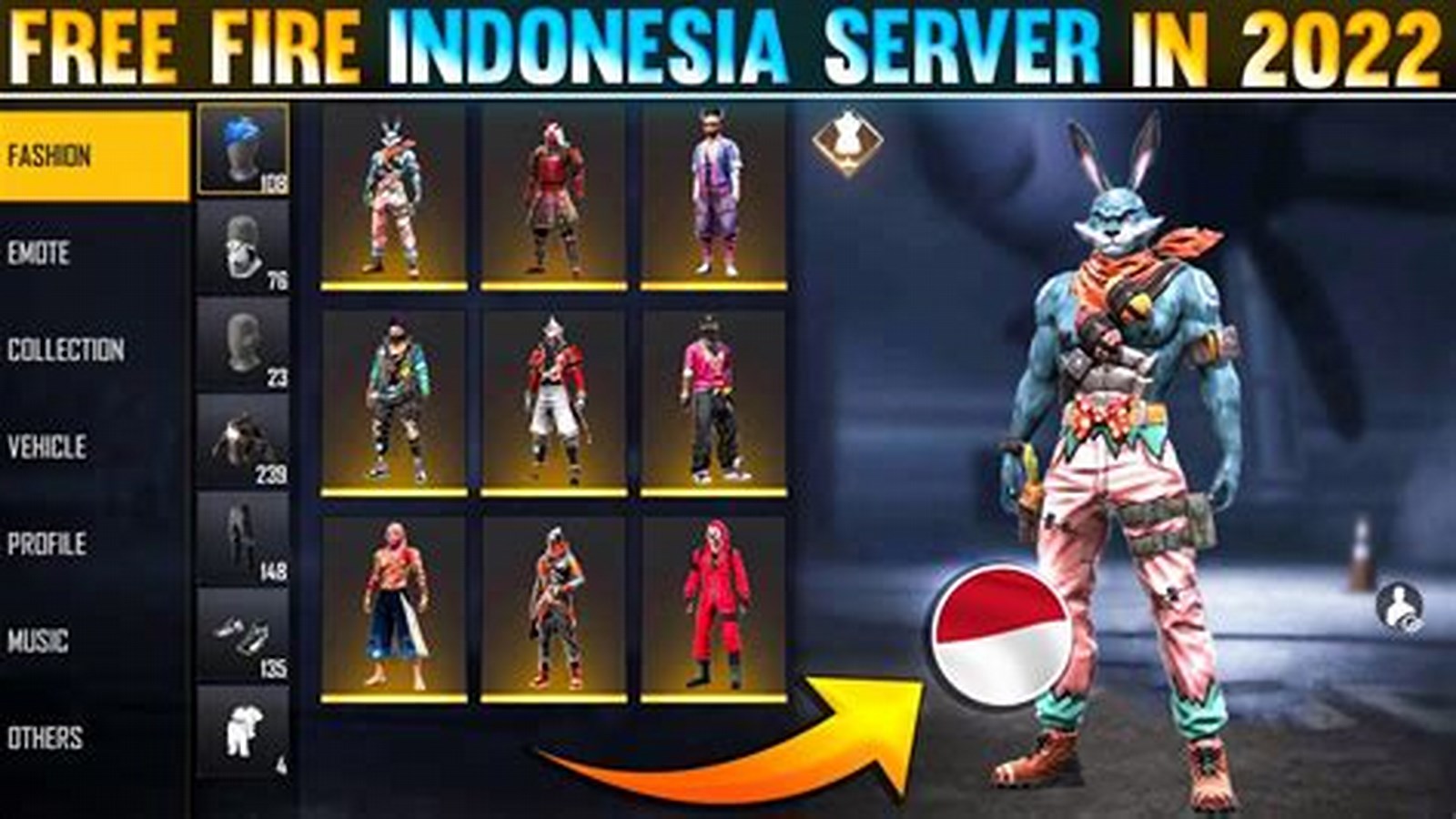 Free Fire Server Indonesia
