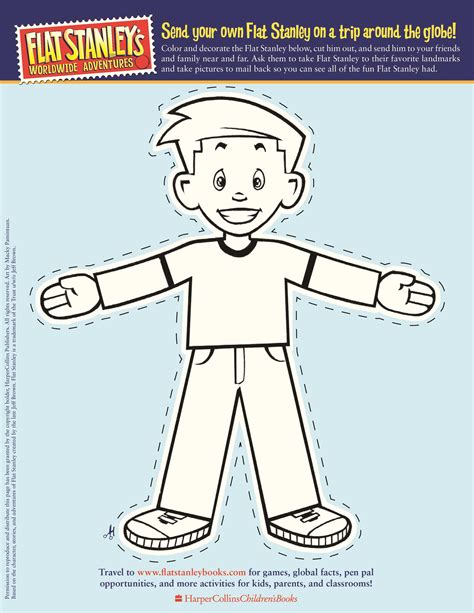 Free Flat Stanley Printable