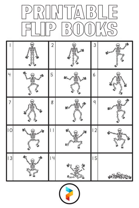 Free Flip Book Pattern Printable