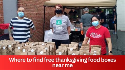 free food boxes near me today