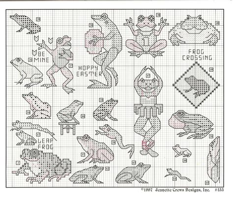 Free Frog Cross Stitch Patterns