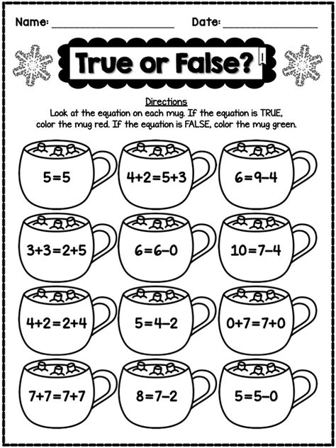 Free Fun Math Worksheets