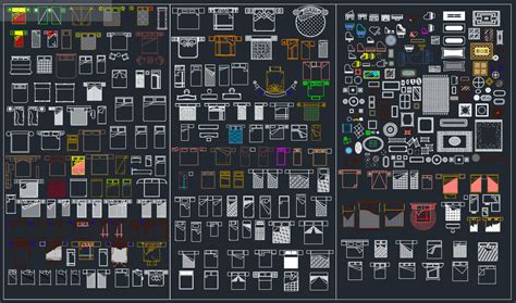 free furniture cad blocks