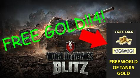 free gold for wot blitz
