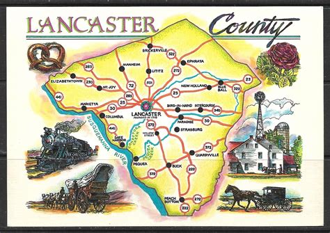 free google map of lancaster county