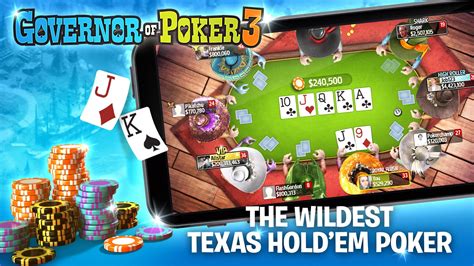 free governor texas holdem poker app