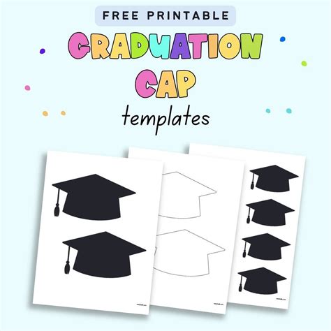 Free Graduation Cap Printable