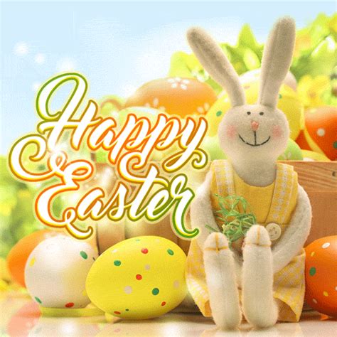free happy easter gif