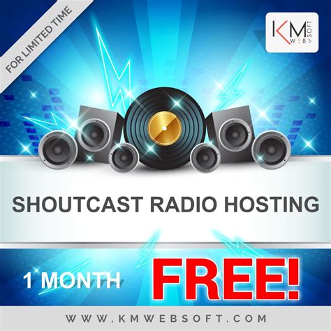 free hosting radio streaming