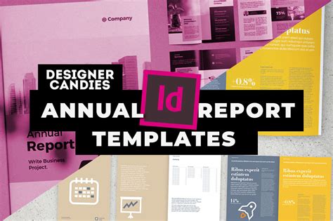 free indesign annual report templates