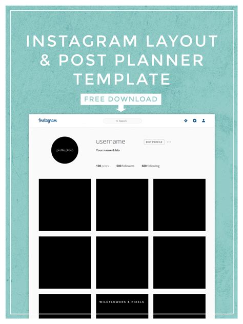 free instagram layout planner