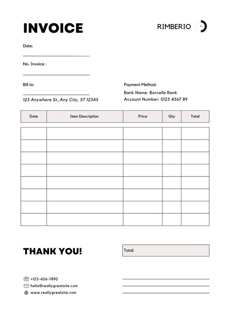 32 Free Invoice Templates In Microsoft Excel And DOCX Formats