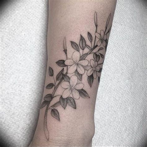 Inspiring Free Jasmine Flower Tattoo Designs Ideas