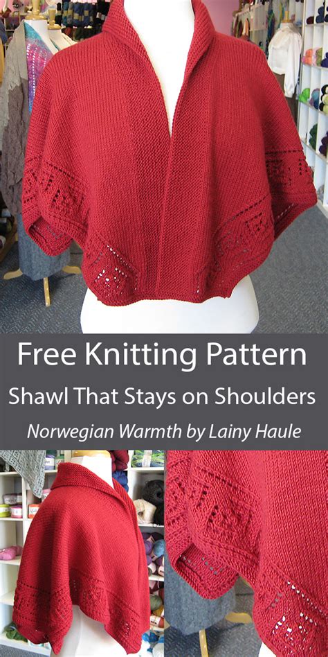 Free Knitting Patterns For Shoulder Wraps
