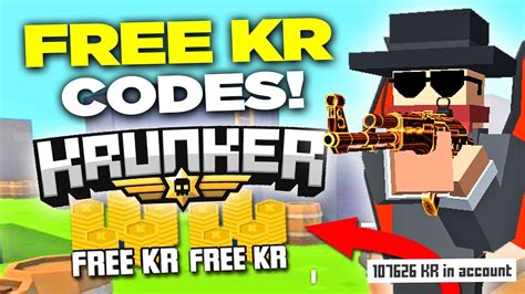 free kr codes 2023