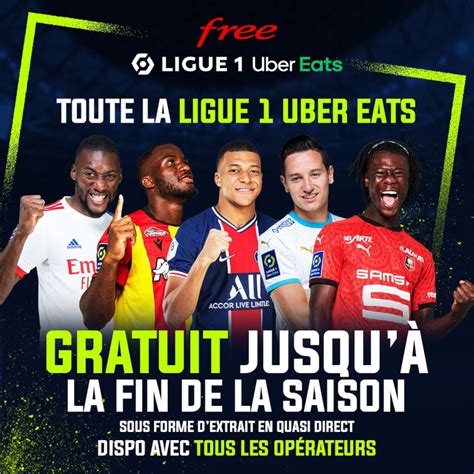 free ligue 1 uber eats direct