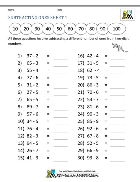 Free Math 3Rd Grade Worksheets