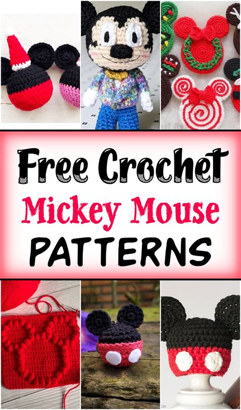 Free Mickey Mouse Crochet Patterns