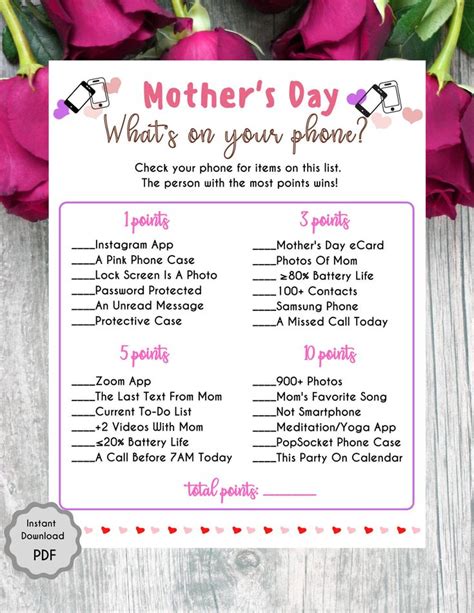 Printable Mother's Day Games Printable Word Searches