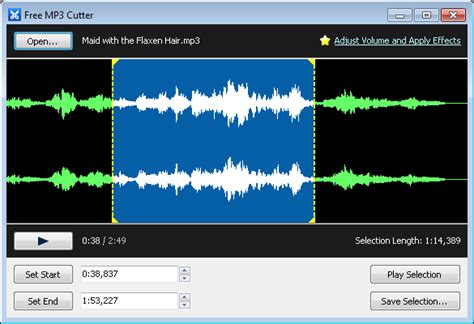 free mp3 cutter windows 10