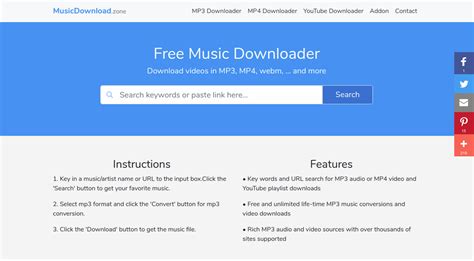 free mp3 download zone