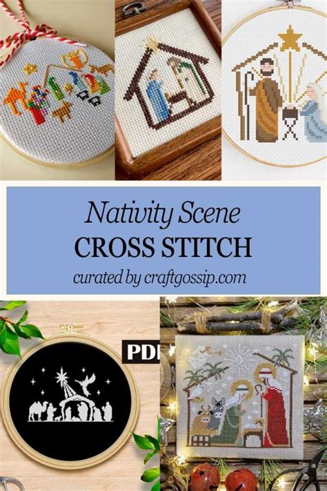 Free Nativity Cross Stitch Patterns