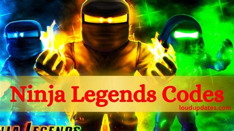 free ninja legends codes