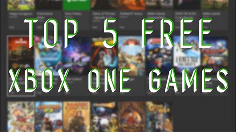 free now games for xbox one