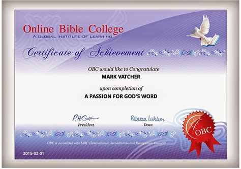 free online bible college degrees