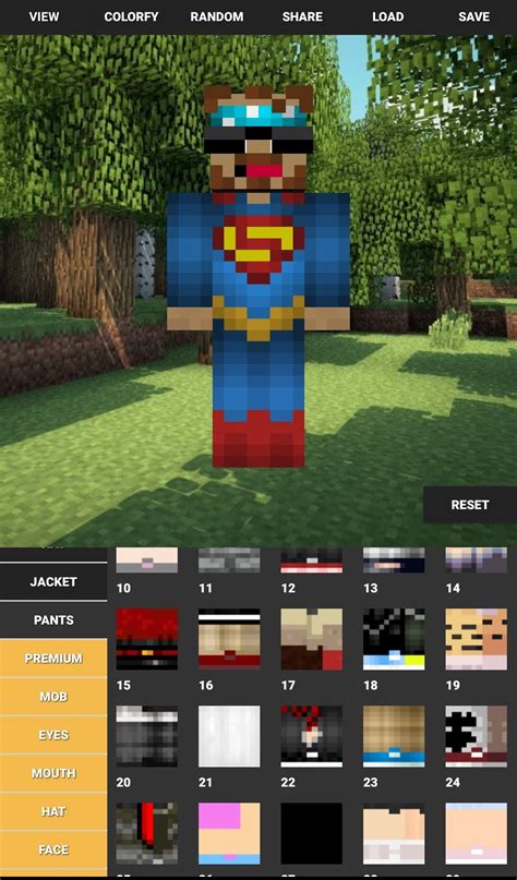 free online minecraft skin generator