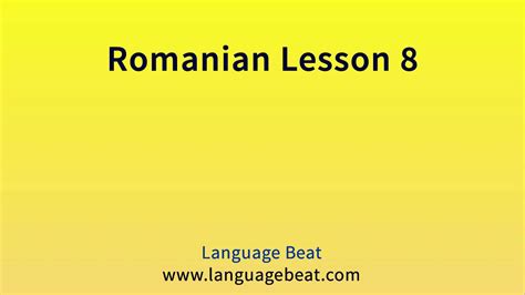free online romanian lessons