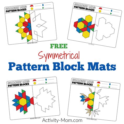 Free Pattern Blocks Printables