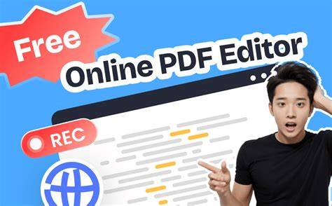 free pdf editor online