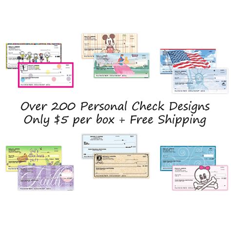 free personal checks with free shipping
