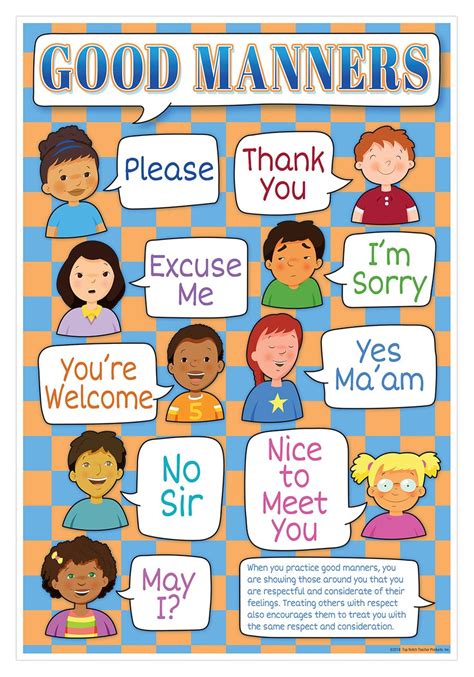 free pictures of good manners