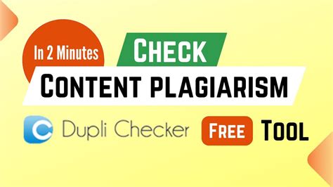 free plagiarism checker online duplichecker