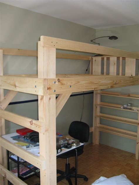 College Bed Loft (Twin XL) 9 Steps (with Pictures) Instructables