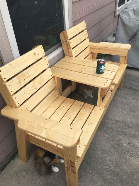 First Project Patio Benches Imgur Free woodworking plans furniture