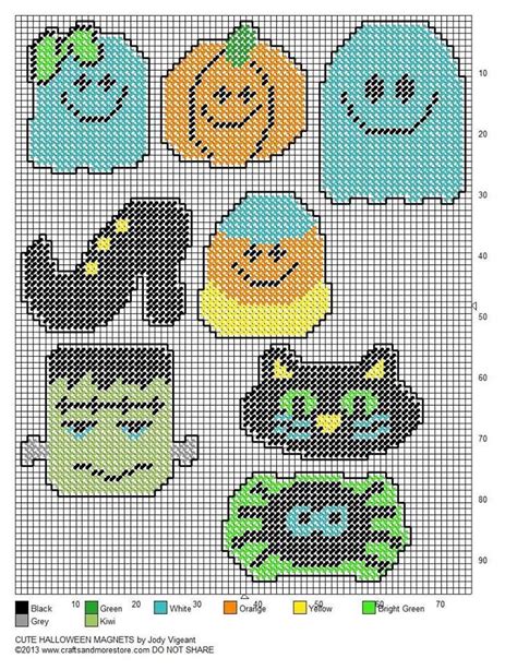 Free Plastic Canvas Halloween Patterns