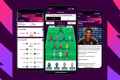 free premier league football app