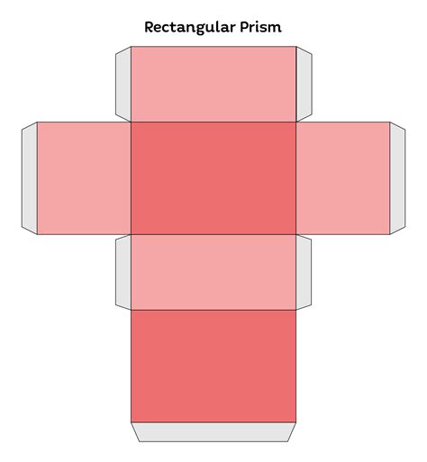 Free Printable 3D Rectangle