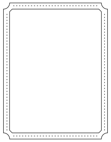 Free Printable 4X6 Borders