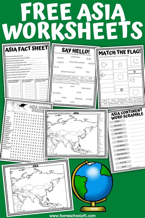 Free Printable 7Th Grade Worksheets On Se Asia