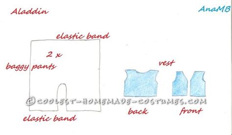 Free Printable Aladdins Vest Pattern