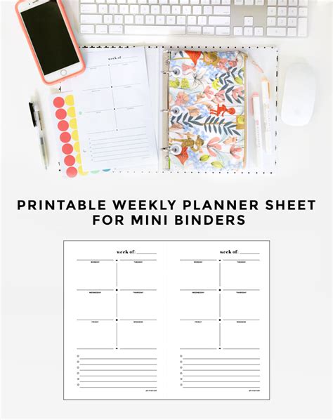 Free Printable And Editable Mini Binders