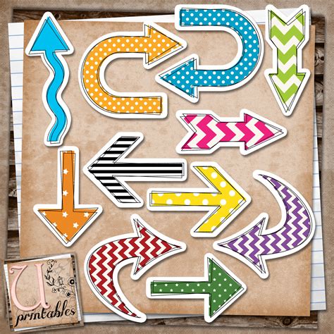 Free Printable Arrows Boho