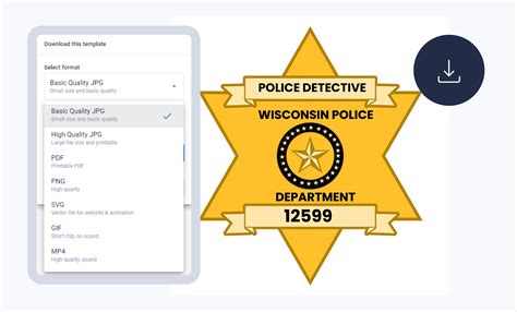 Free Printable Badge Creator